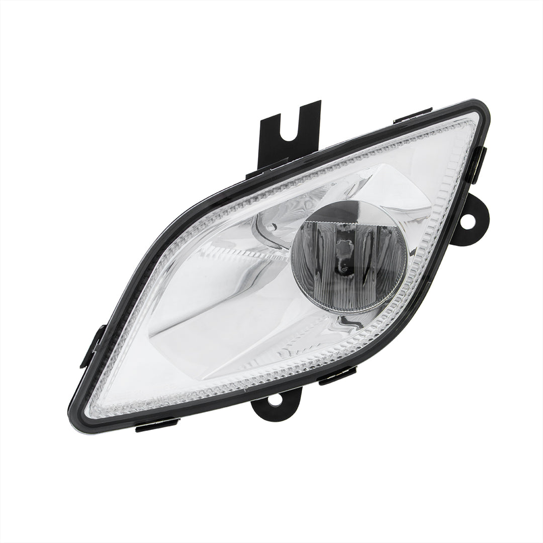 Chrome Single LED Fog Light For 2018-2024 Freightliner Cascadia - Driver - Competition Series