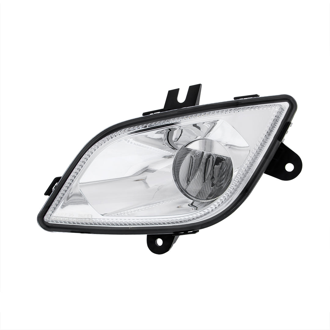 Chrome Single LED Fog Light For 2018-2024 Freightliner Cascadia - Driver - Competition Series