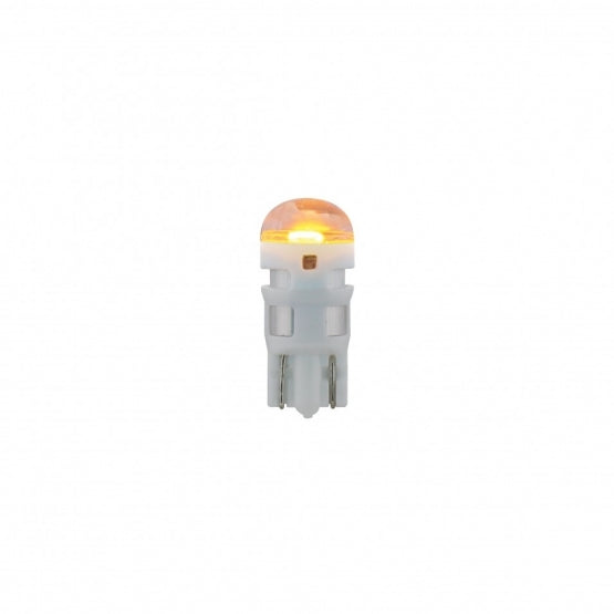 High Power Single LED 194/T10 Bulb - Amber (2-Pack)