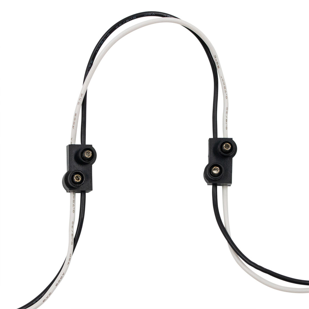 2 Prong Plug Wiring Harness With 4 Plugs &amp; 7" Lead (Bulk)