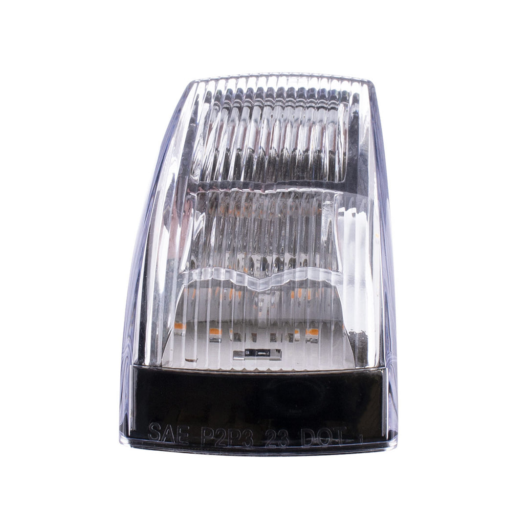 8 LED Cab Light For Freightliner M2 - Amber LED/Clear Lens