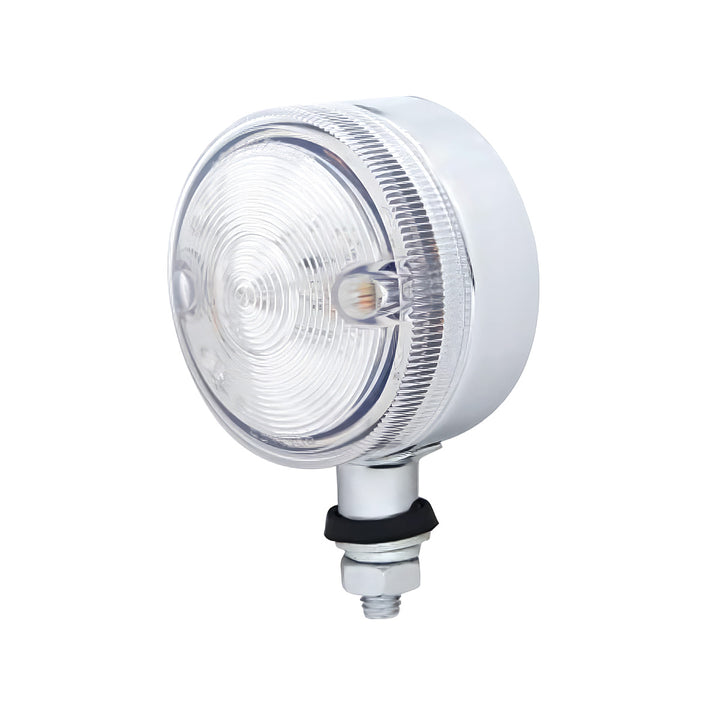 15 LED 3" Single Face Light - Amber LED/Clear Lens