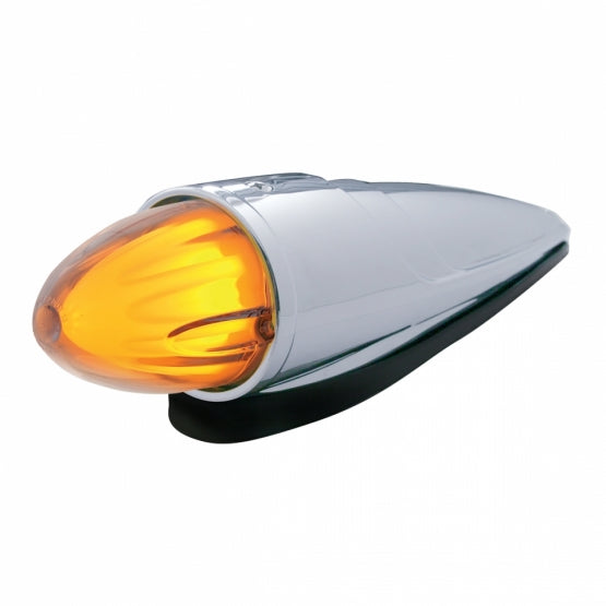 9 LED Dual Function GloLight Watermelon Grakon 1000 Style Cab Light Kit - Amber LED/Clear Lens
