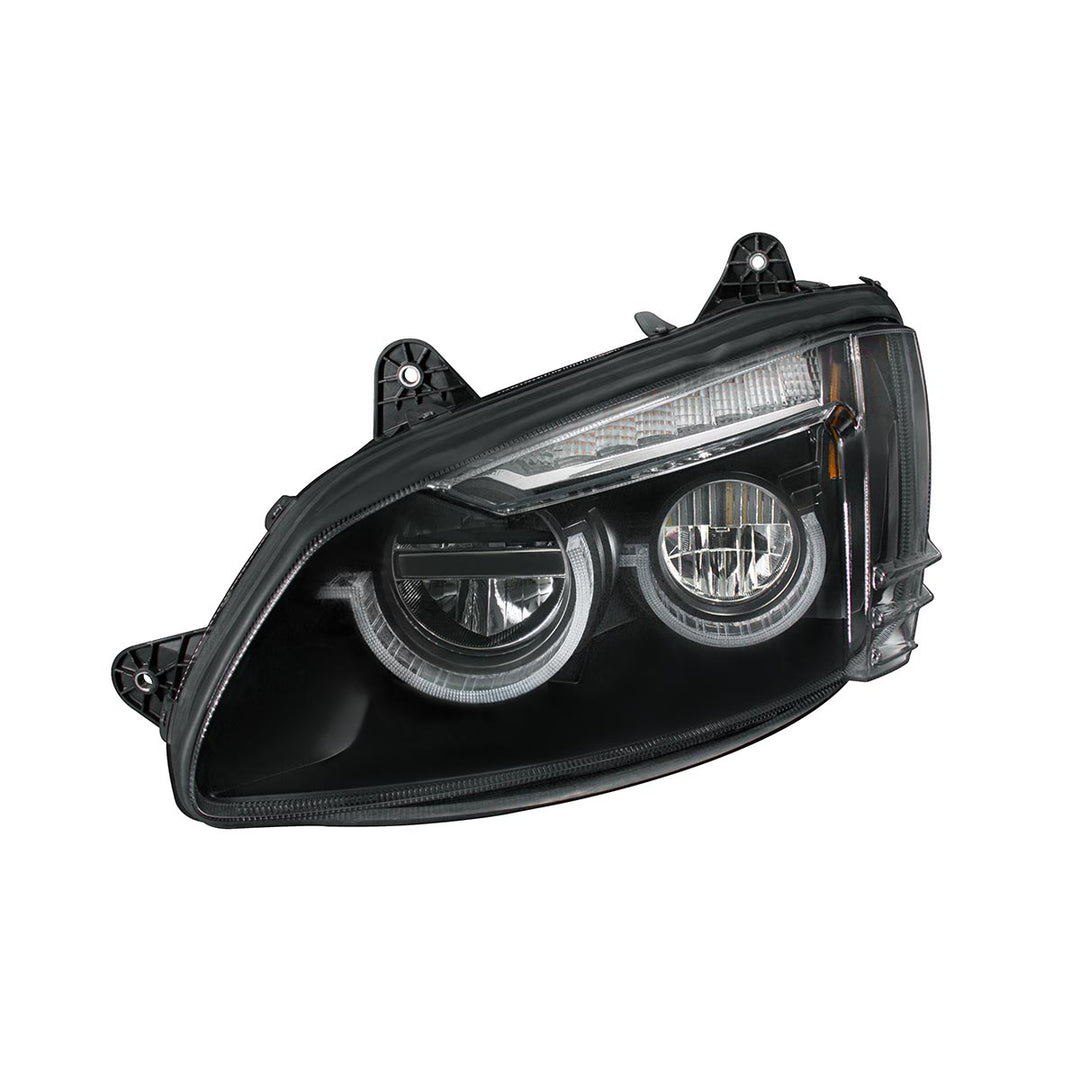 Blackout Full LED Headlight For 2008-2017 Kenworth T660 - Driver