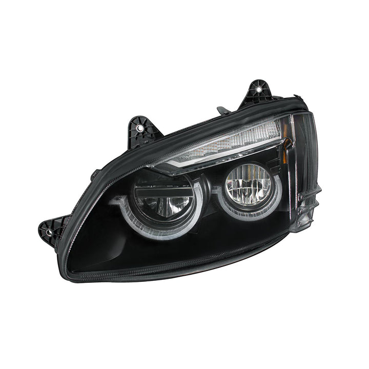 Blackout Full LED Headlight For 2008-2017 Kenworth T660 - Driver
