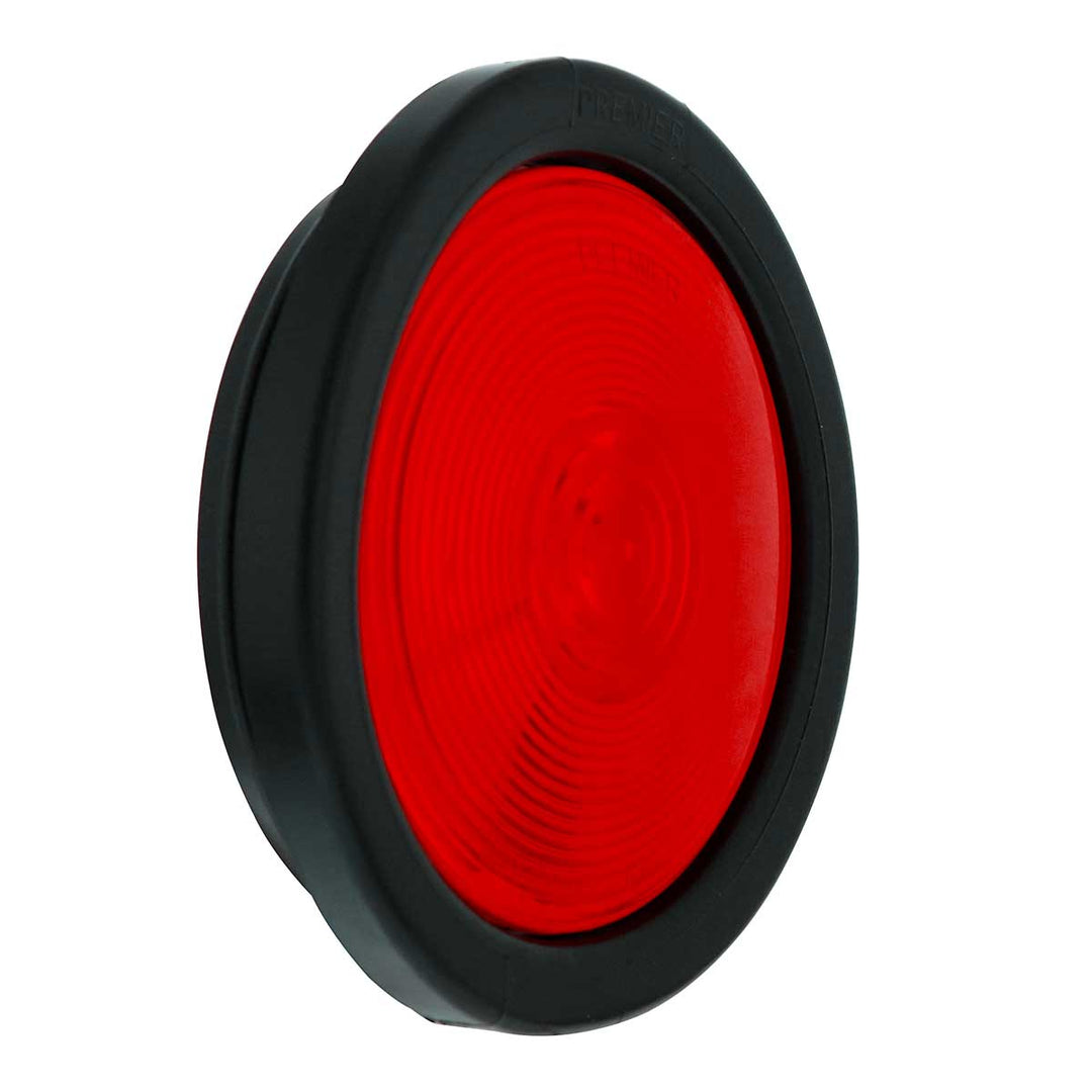 4" Round Light Kit (Stop, Turn &amp; Tail) - Red Lens
