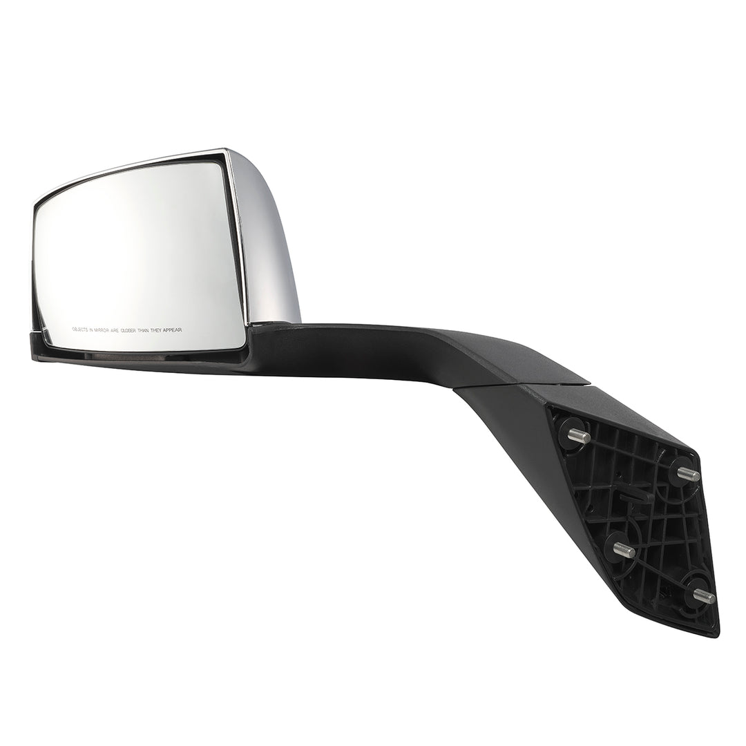 Chrome Hood Mirror Assembly For 2004-2014 Volvo VN/VNL - Driver
