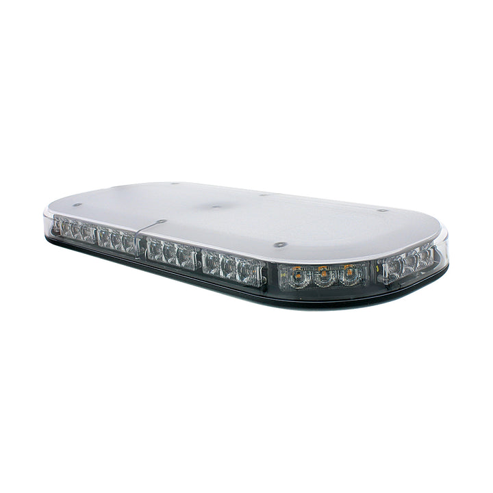 42 High Power LED Micro Warning Light Bar With Clear Lens - Magnet Mount