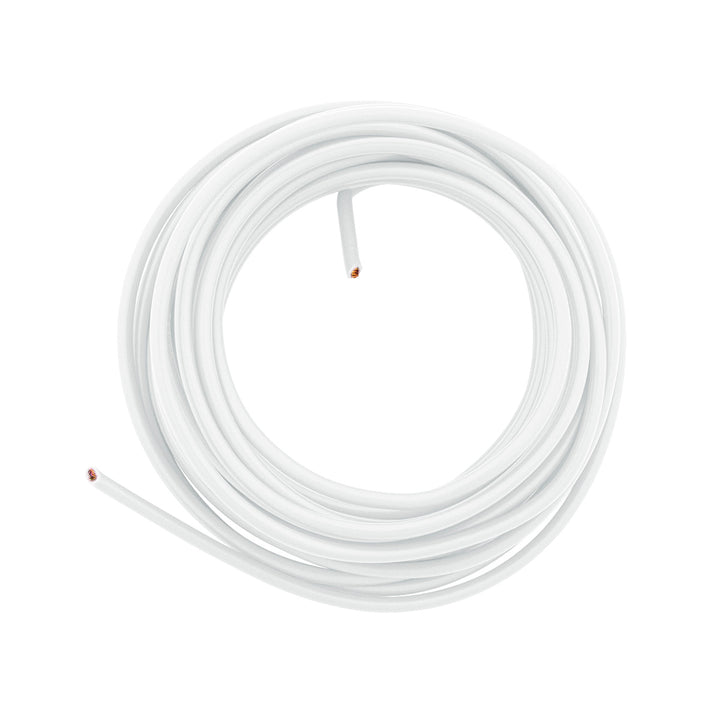 Primary Wire - Rated 80°C 14 AWG, White 15 Ft.