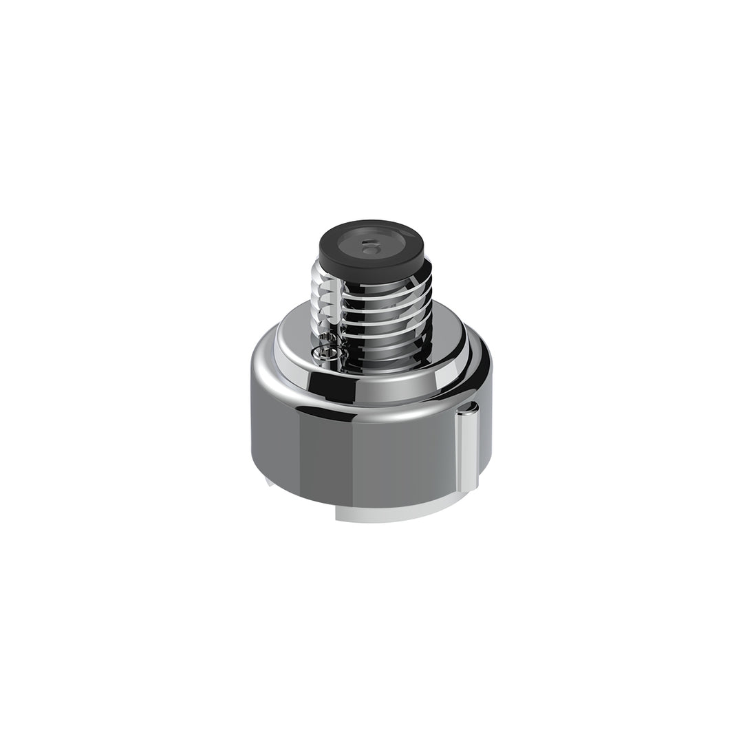 Thread-On Daytona Style Spike Gearshift Knob With LED 9/10 Speed Adapter - Chrome/White LED