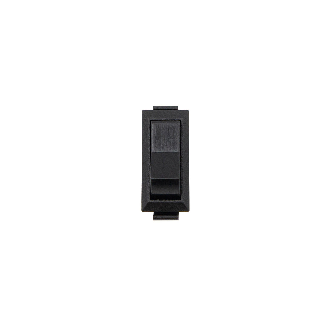 Black Non - Illum Rocker 16 Amp 12V S.P.S.T. On/Off 1 Pc.