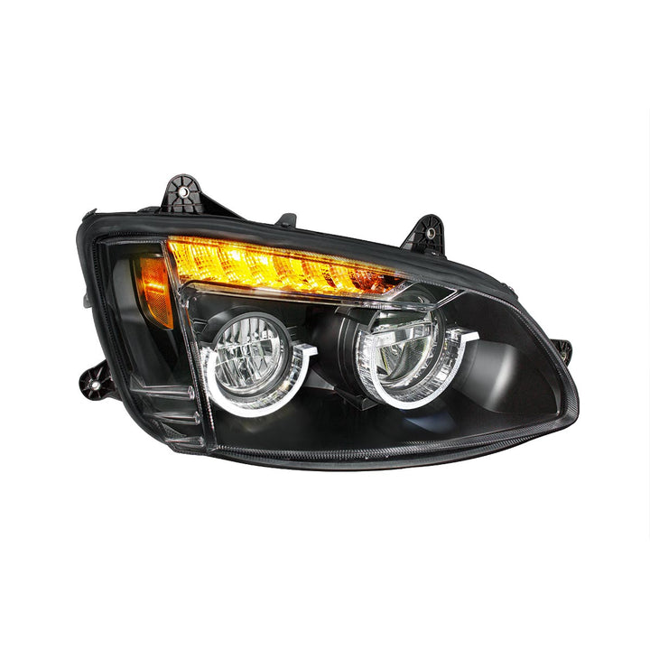 Blackout Full LED Headlight For 2008-2017 Kenworth T660 - Passenger