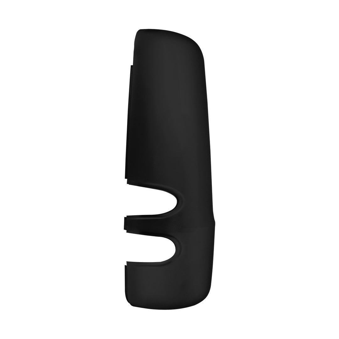 Matte Black Mirror Cover For 2013-2025 Kenworth T680 - Driver
