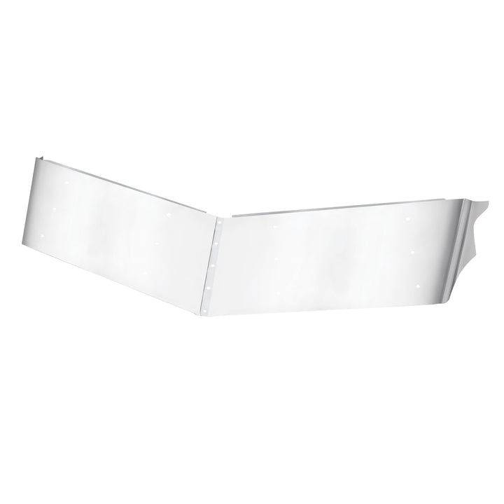 13" Stainless Drop Sunvisor For Petebilt 379, 385, 357