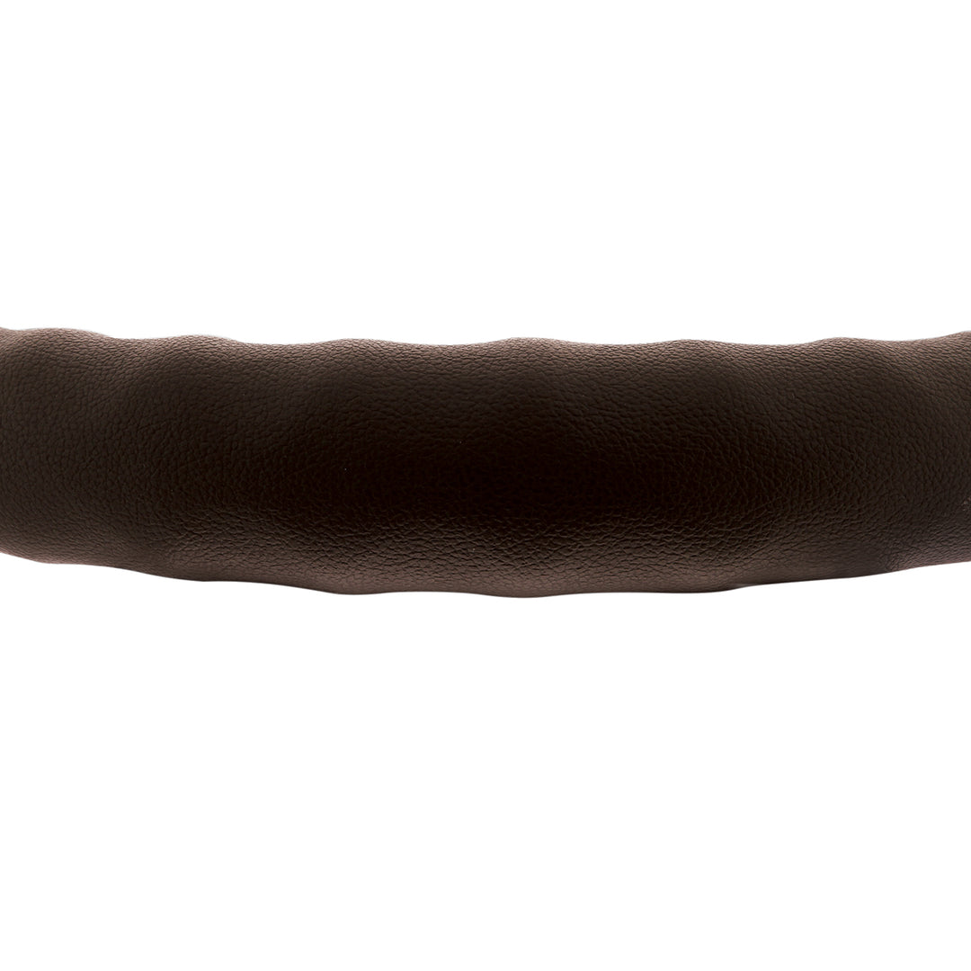 18" Premium Comfort Grip Steering Wheel Cover - Brown