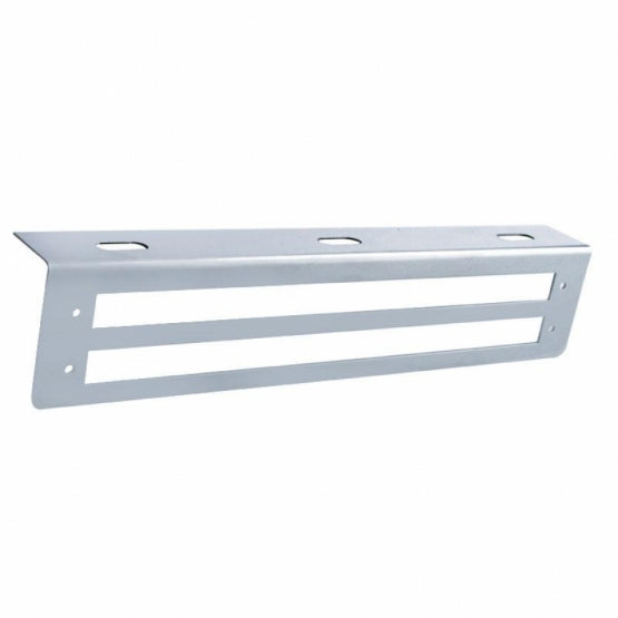 12-3/4" Stainless Light Bracket With 2 x 12" Light Cutout (Bulk)