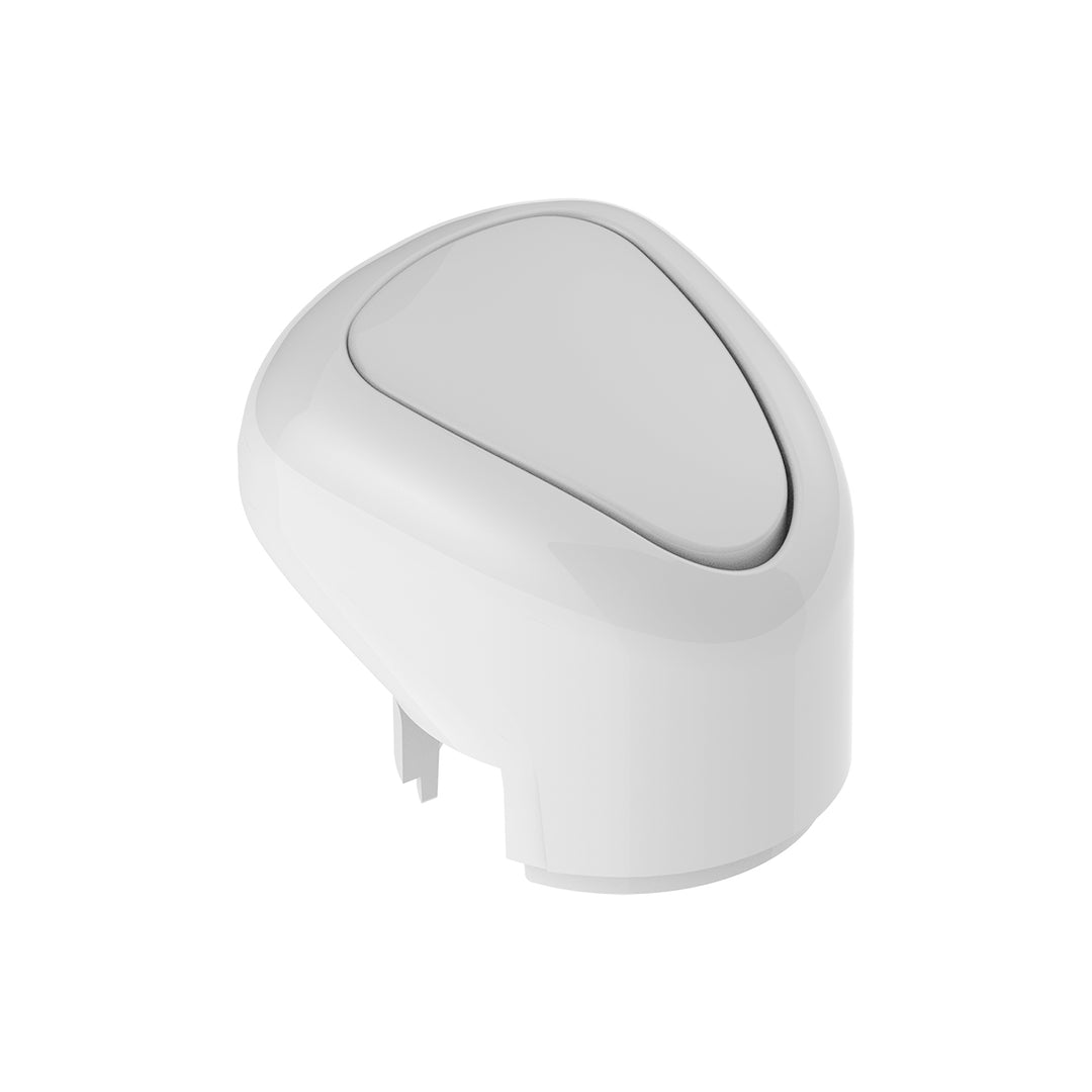 Plastic Cover For 9/10/13/15/18 Speed Gearshift Knob - Pearl White