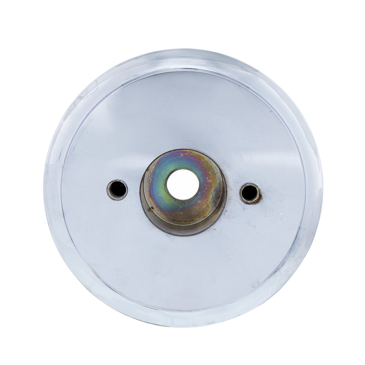 Chrome Aluminum Boyce MotoMeter With Base &amp; Chrome Wings
