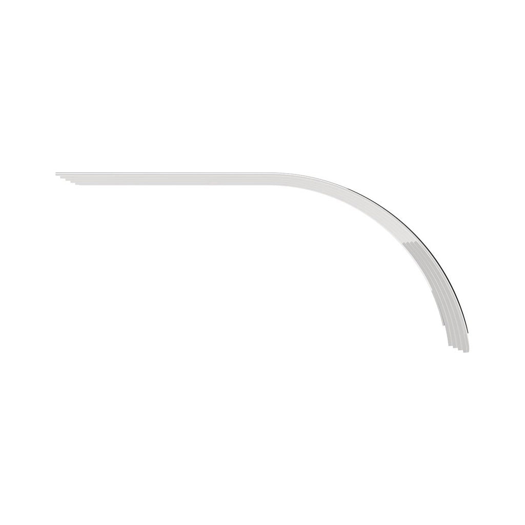 60" 430 Stainless Steel (16ga) Half Fender - SR Series (Pair)