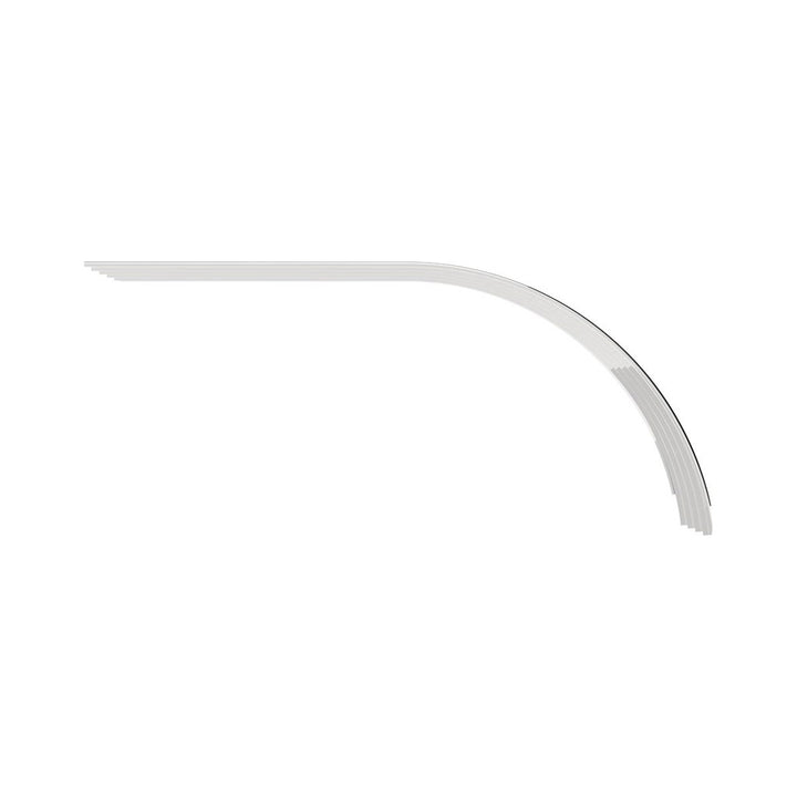 60" 430 Stainless Steel (16ga) Half Fender - SR Series (Pair)
