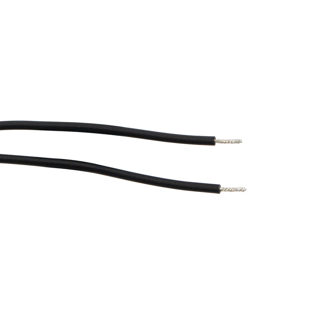 16 Amp 12V Amber Warning Light w/ 1/2" Panel Mount and Leads 1 Pc.