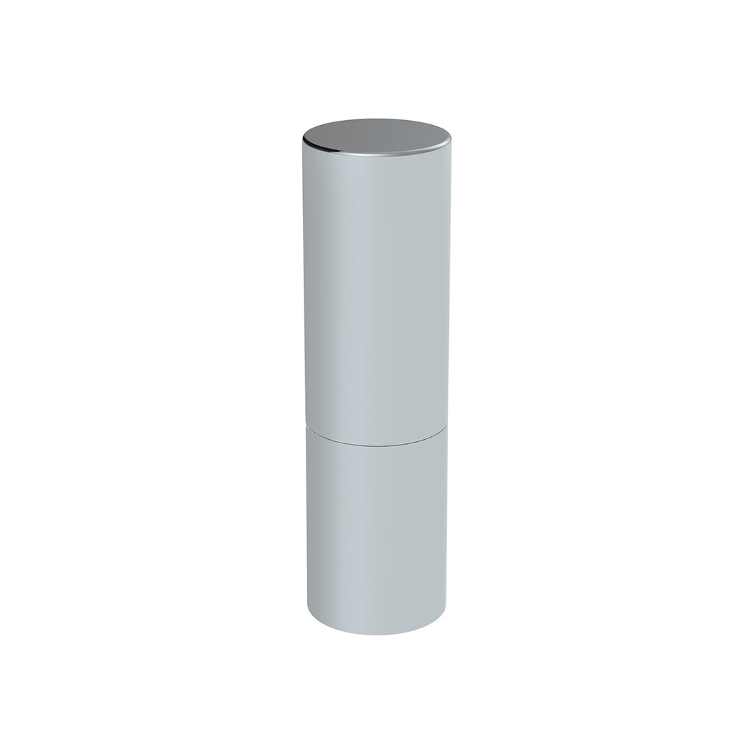 33mm X 7-1/4" Chrome Plastic Tall Cylinder Nut Cover - Thread-On (Bulk)