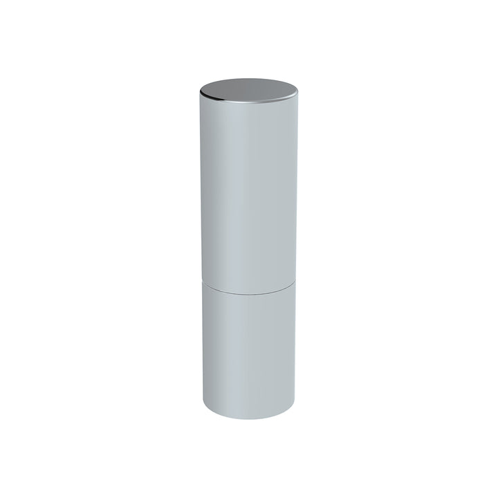 33mm X 7-1/4" Chrome Plastic Tall Cylinder Nut Cover - Thread-On (Bulk)
