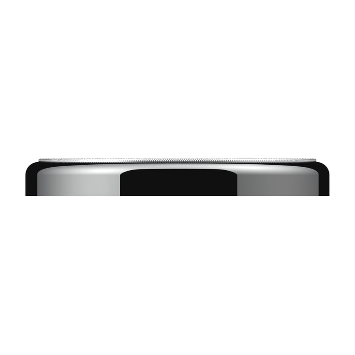 Chrome 7 - ¼" Round Speaker Cover For Peterbilt 389 (2008+), 388 (2008-2014), 379/378/335/330 (1995-2000), Snap-On