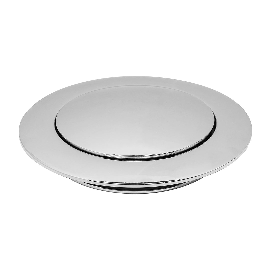 Chrome Billet Style Aluminum Horn Button
