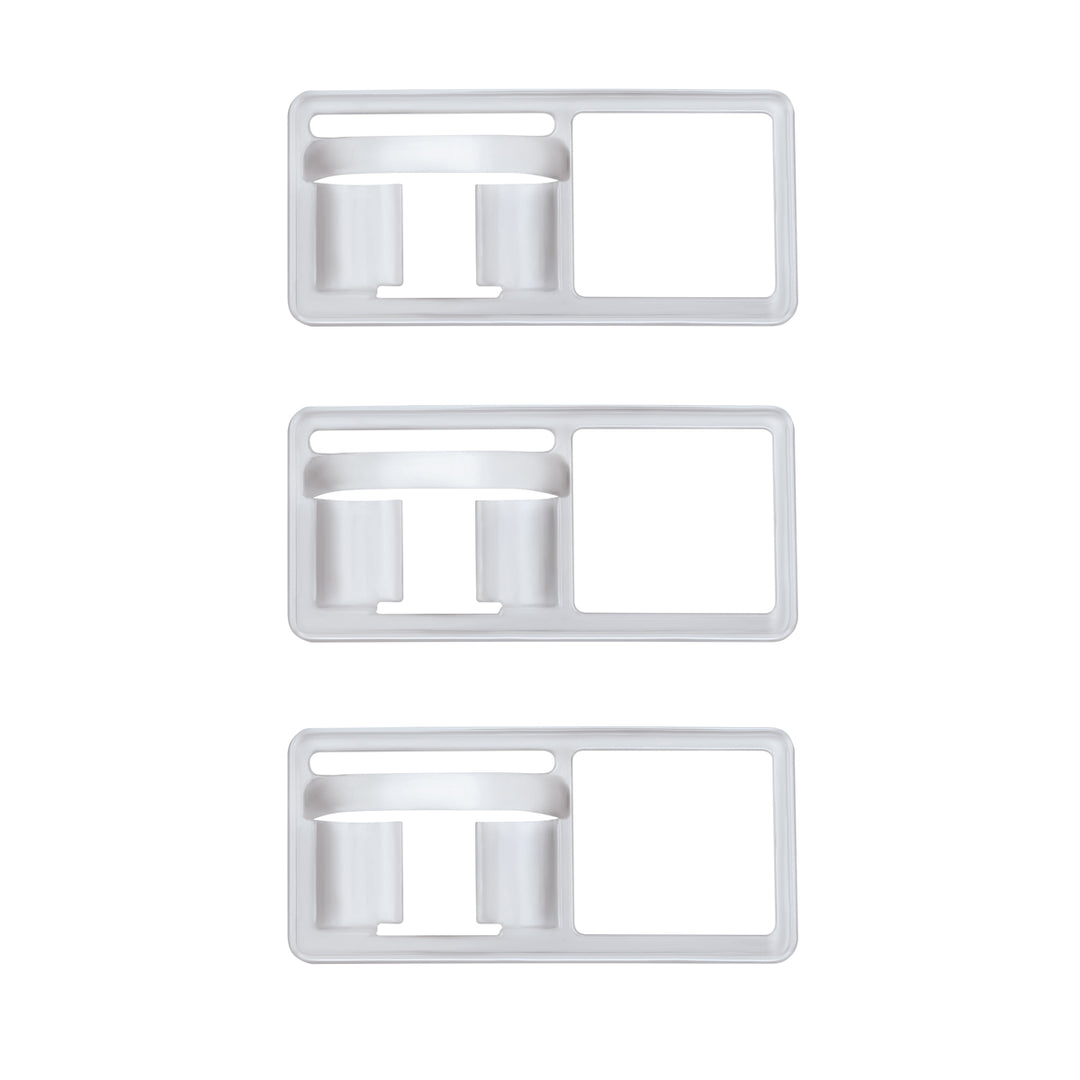 Chrome Toggle Switch Trim For Freightliner - Old Style (Card of 3)