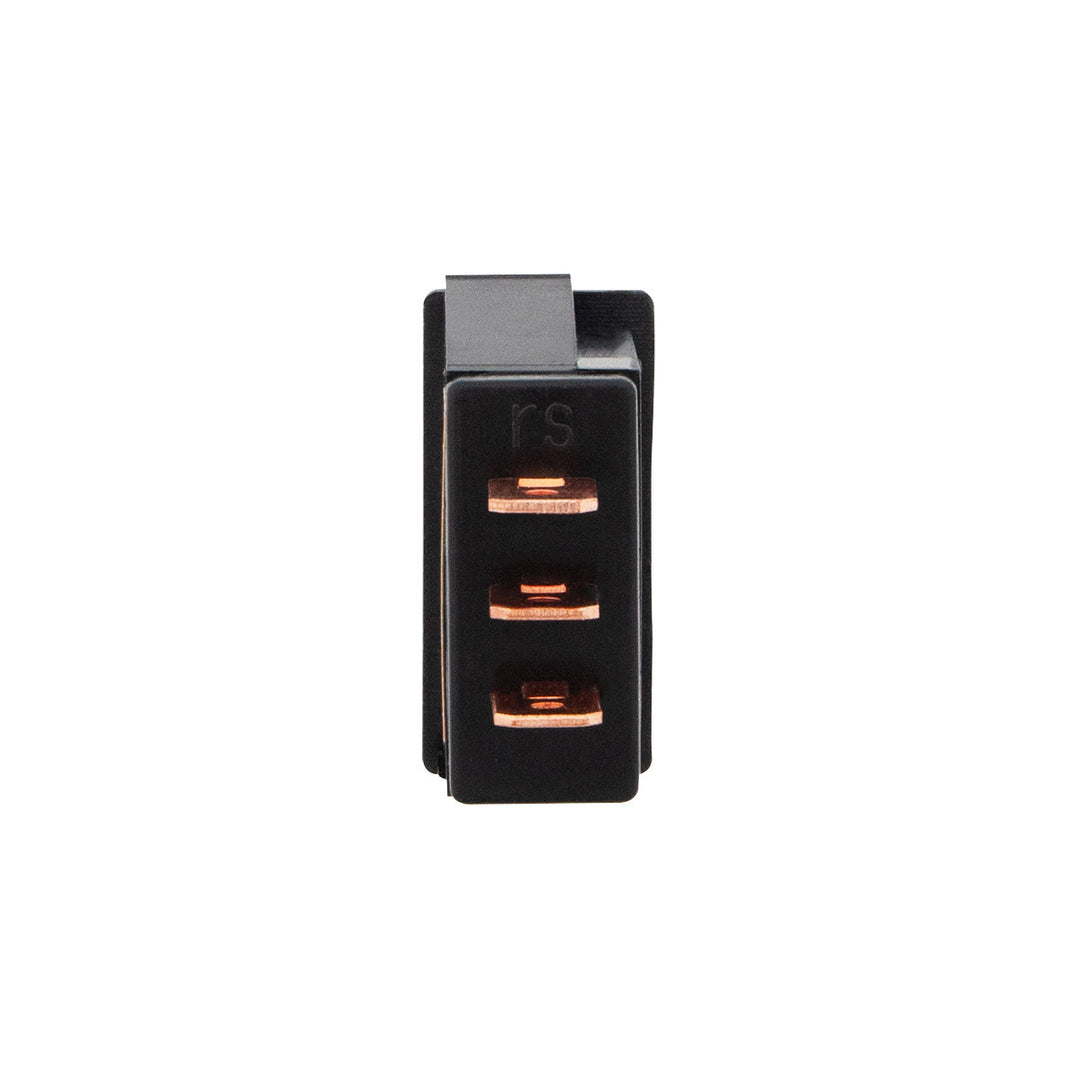 Amber Illum Rocker 20 Amp 12V S.P.S.T. On/Off 1 Pc.