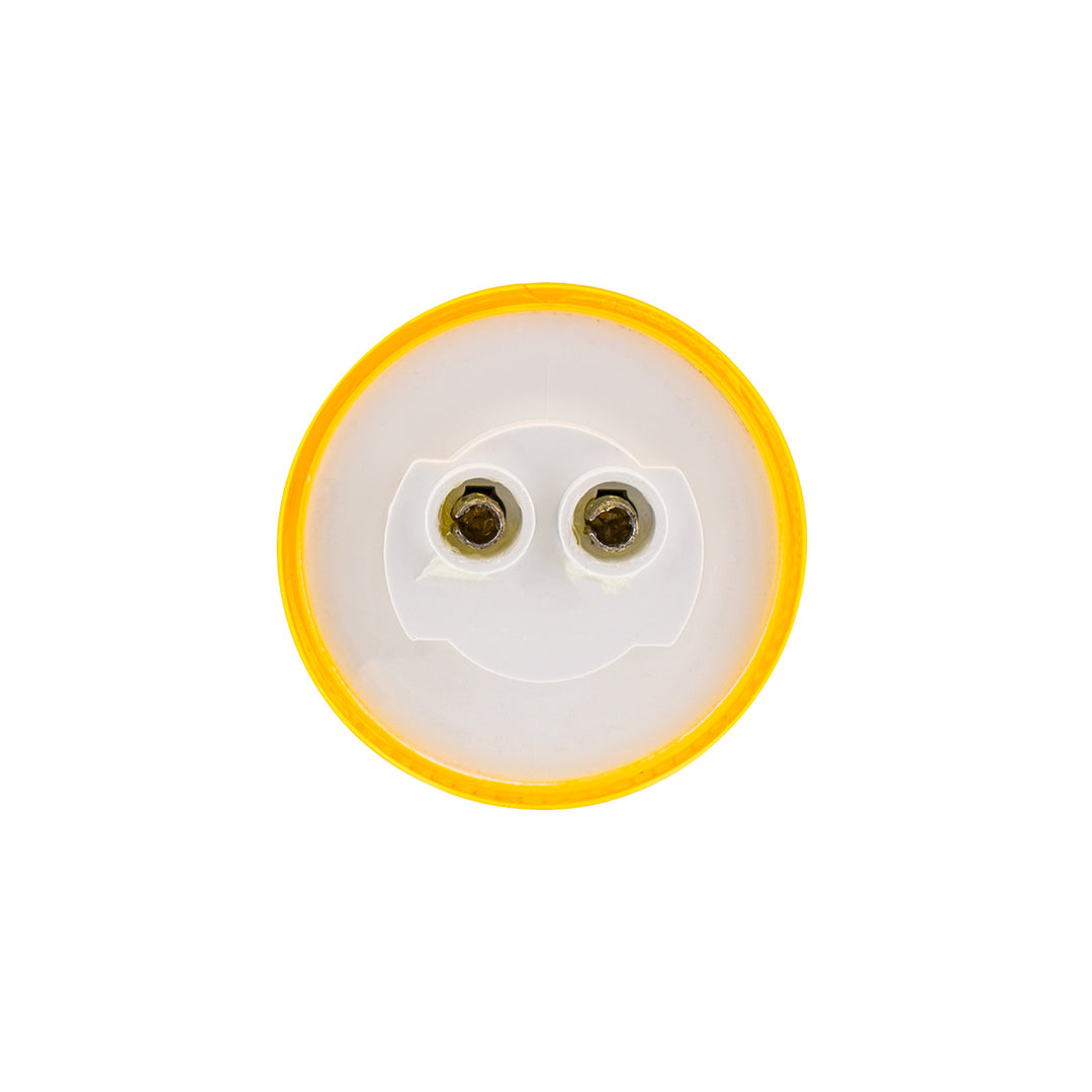 3 LED 2" Round Low Profile Light (Clearance/Marker) - Amber LED/Lens (Bulk)