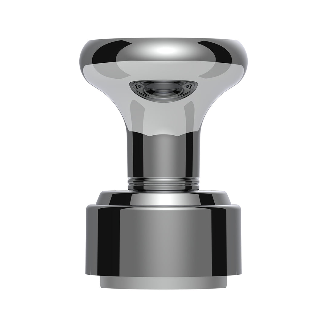 Thread-On Gearshift Knob &amp; Adapter For Eaton Fuller Style 9/10 Shifter - Chrome