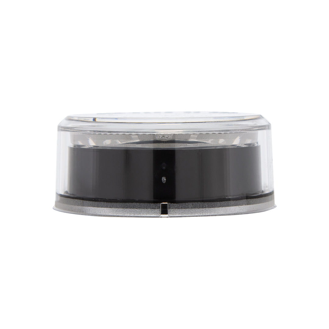 4 LED 2" Round Abyss Light (Clearance/Marker) - Red LED/Clear Lens