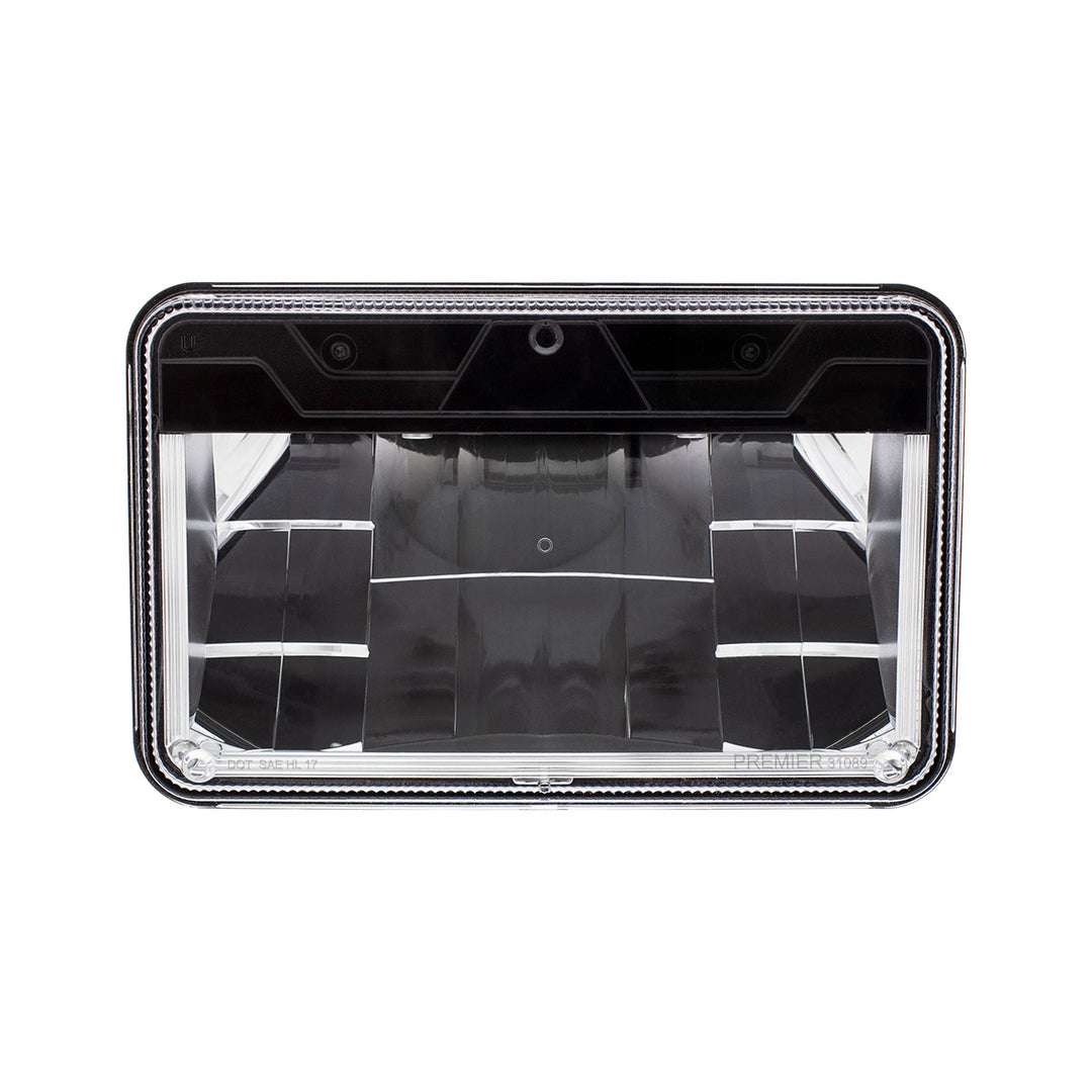 ULTRALIT - High Power LED 4" x 6" High Beam Headlight With Polycarbonate Lens &amp; Housing