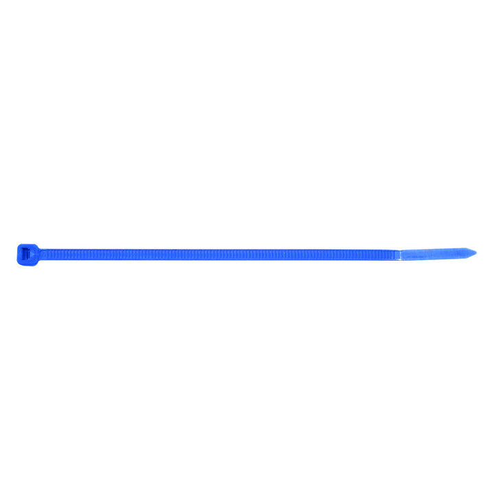 5.5" Blue Nylon Cable Zip Ties 40 Lbs (25-Pack)