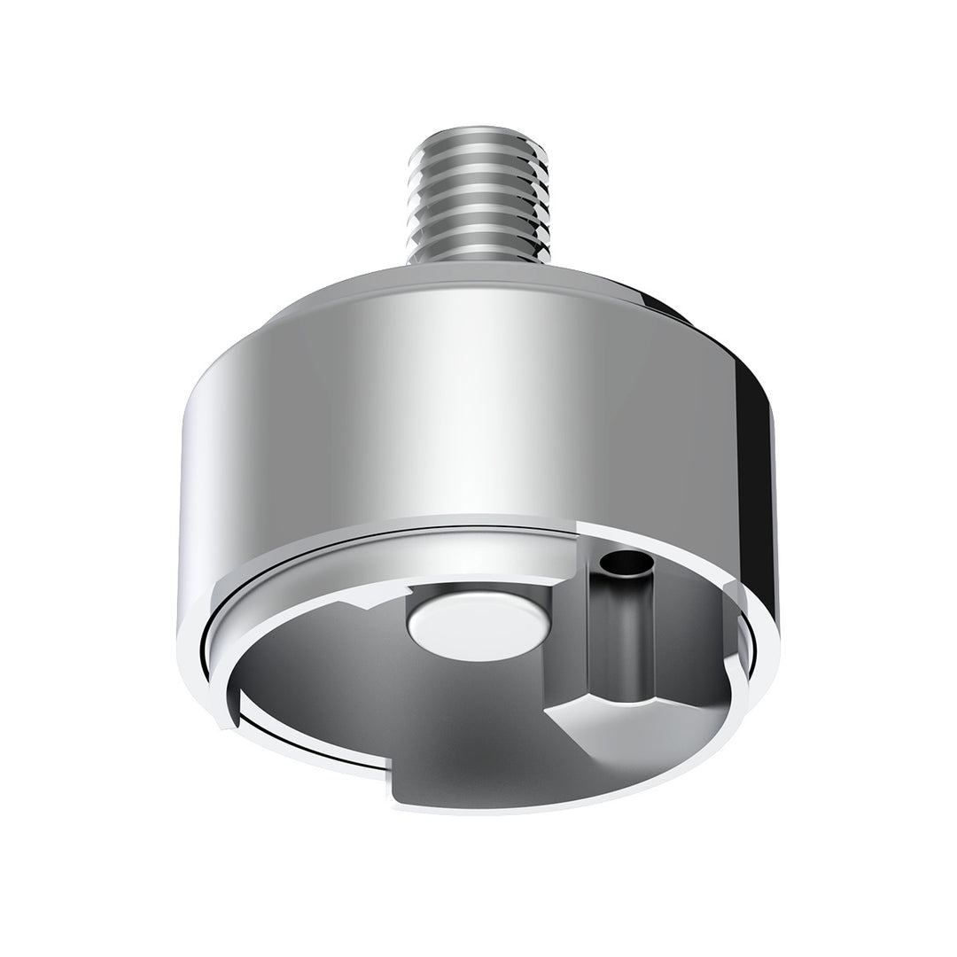 1/2" - 13 Thread-On Shift Knob Mounting Adapter For Eaton Fuller Style 9/10 Shifter - Chrome (Bulk)