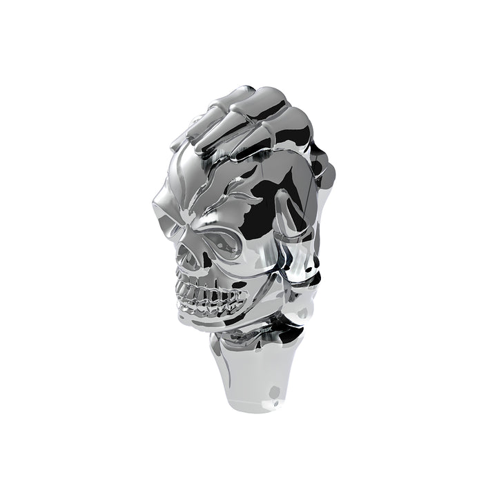 1/2" - 13 Thread-On Skull Shift Knob - Chrome (Bulk)