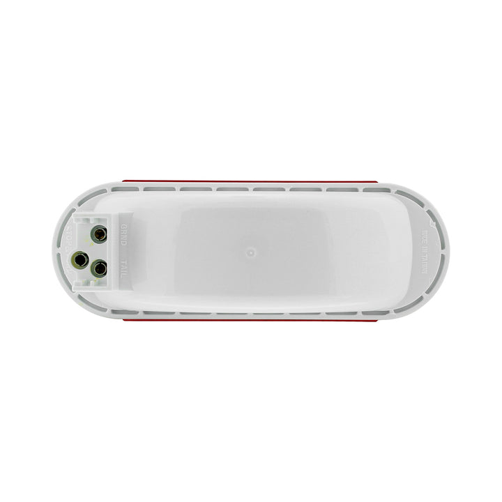 Oval Crystal Light (Stop, Turn &amp; Tail) - Red Lens (Bulk)