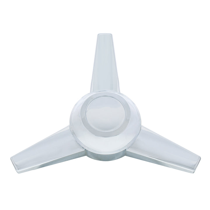 Chrome Plastic 3 Extra Large Straight Bar Spinner Only