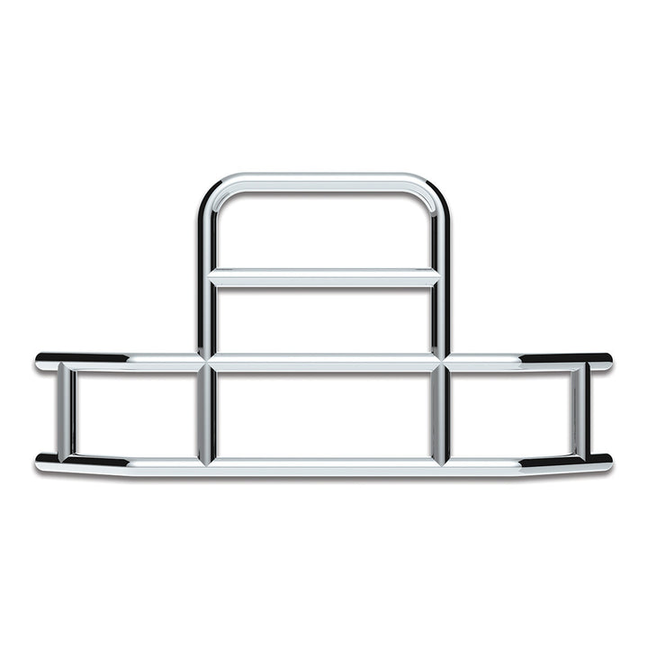 HighwayShield I85 R-304 Stainless Steel Grille Guard &amp; Bracket Kit For 2018-2024 Volvo VNL