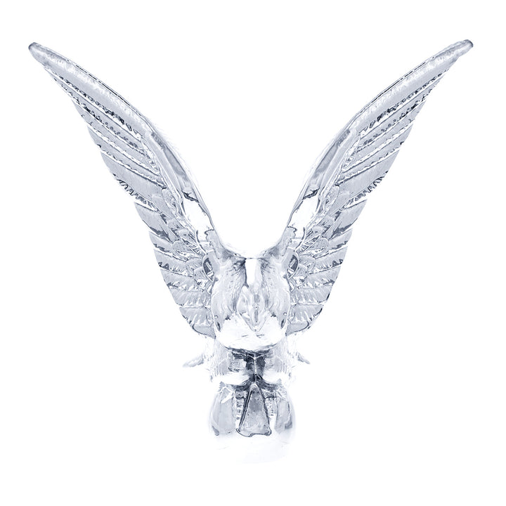 Die-Cast American Eagle Hood Ornament - Chrome