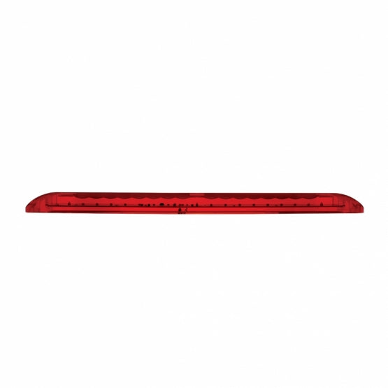 19 LED 17" Light Bar (Stop, Turn &amp; Tail) - Red LED &amp; Lens