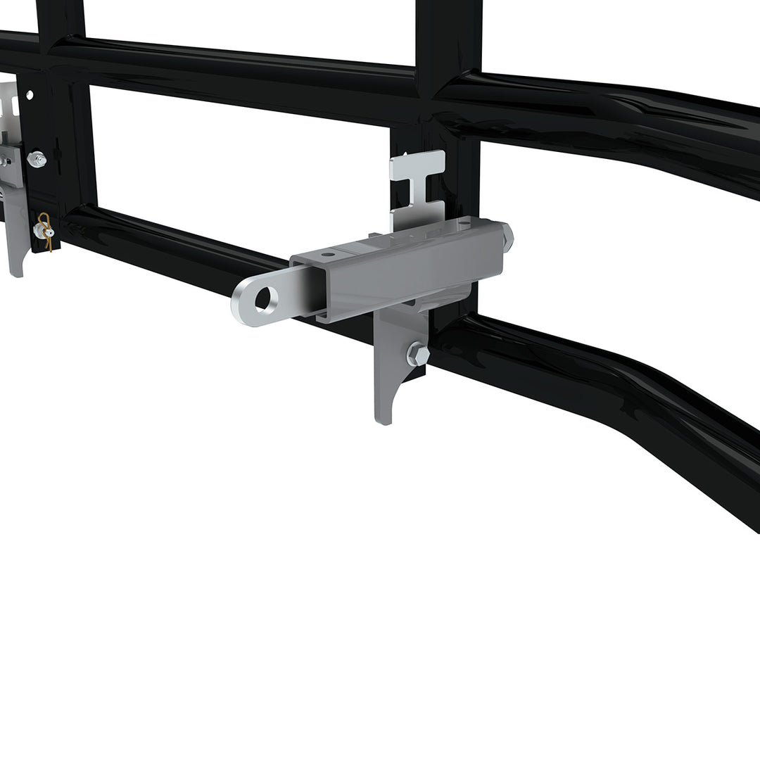 HighwayShield I15 - Matte Black Grille Guard &amp; Bracket Kit For 2022-2025 Peterbilt 579 &amp; Kenworth T680