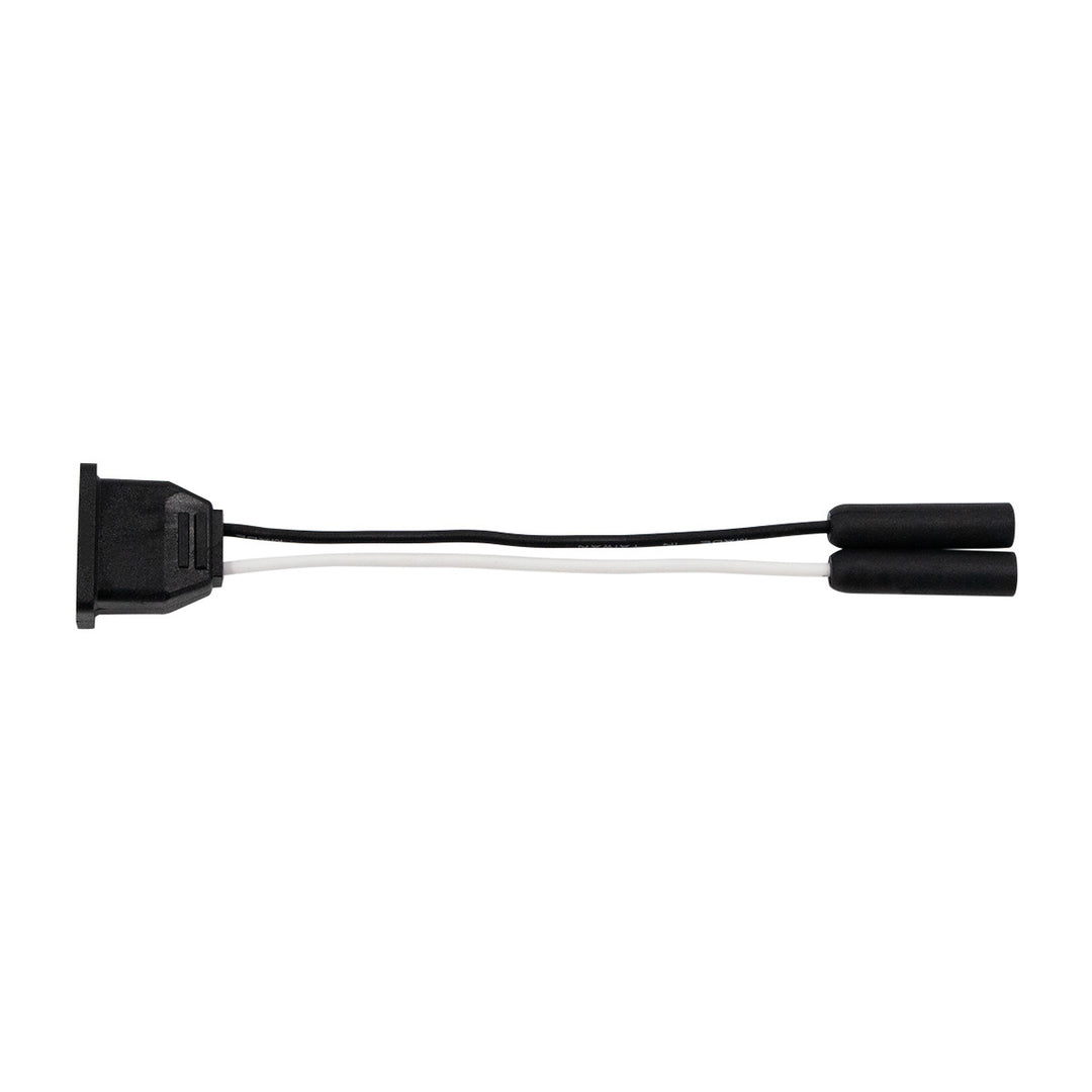 2 - Wire Female Adapter With Female Bullet Plug