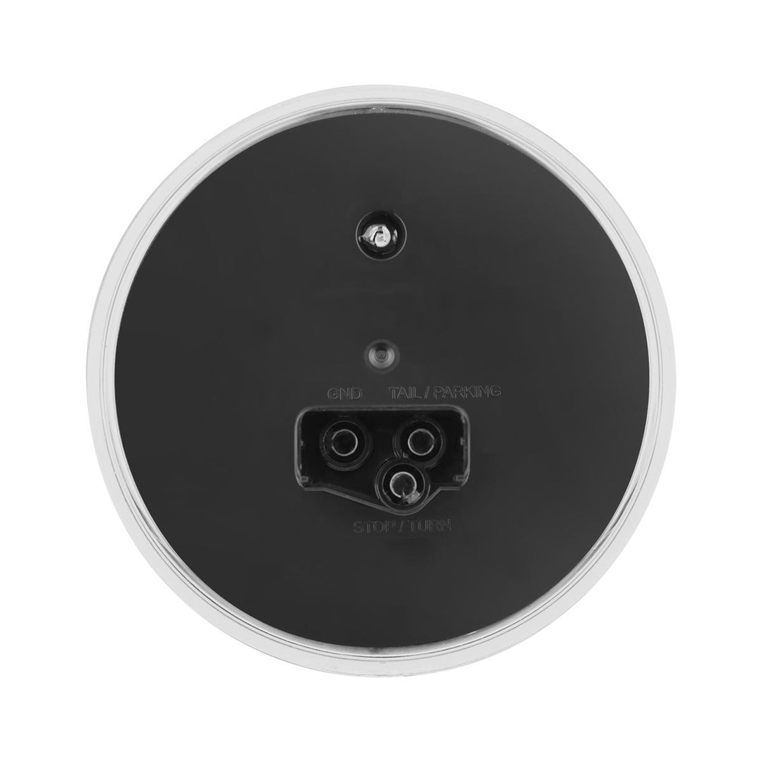 6 LED 4" Round Light (Back-Up) - White LED/Clear Lens