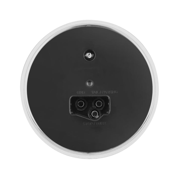 6 LED 4" Round Light (Back-Up) - White LED/Clear Lens