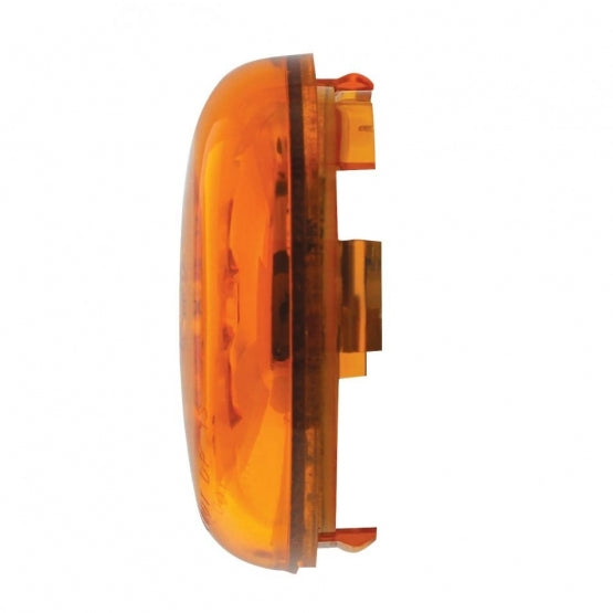 15 LED 2-3/8" Turn Signal Light For Harley Motorcycle - Amber LED/Amber Lens