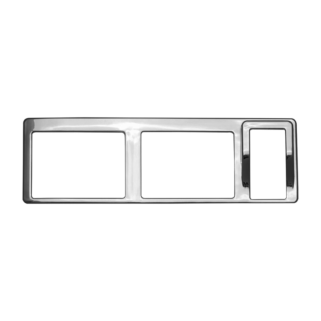 Chrome Plastic 7 - Rocker Switch Bezel For 2013-2021 Peterbilt 579