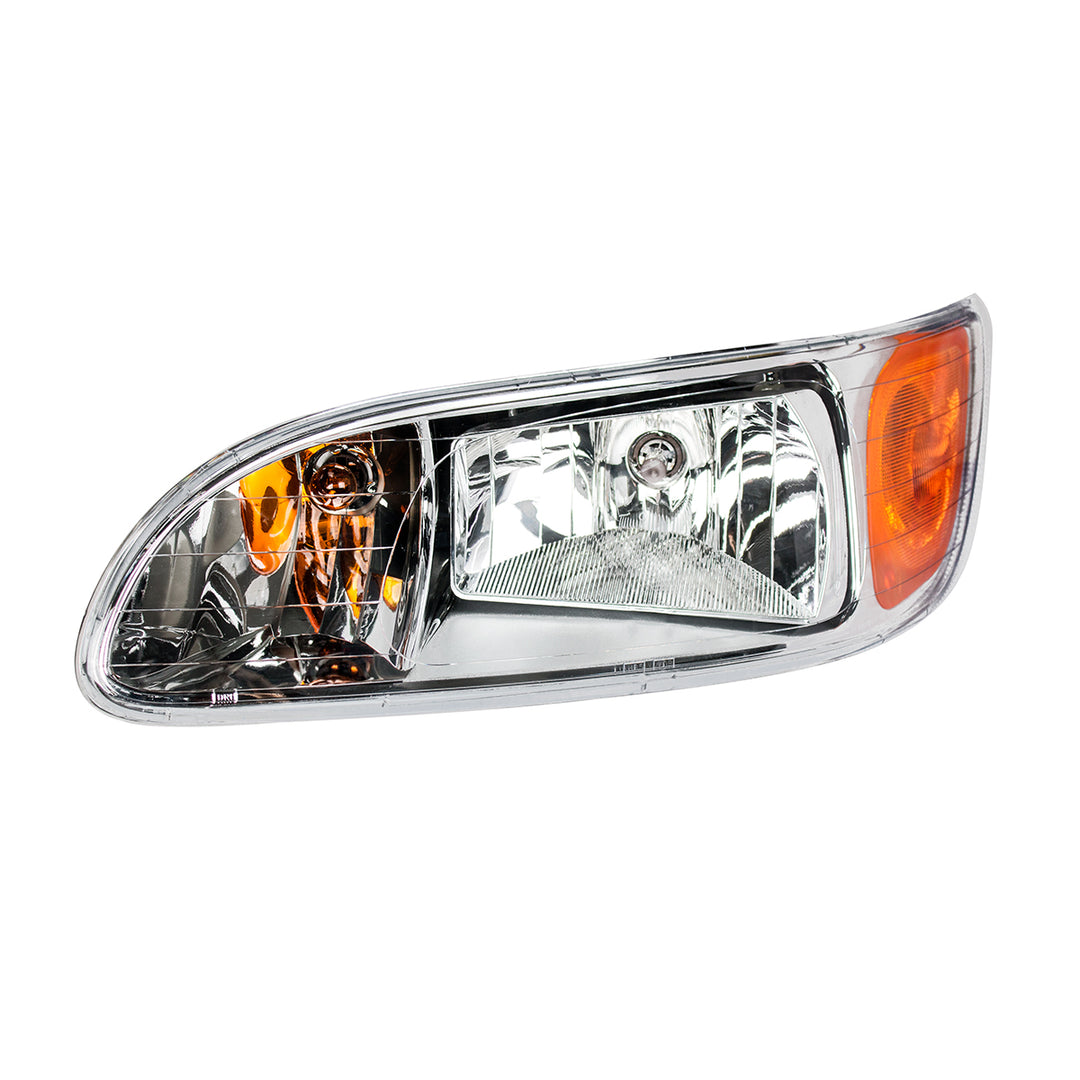 Headlight For 2008+ Peterbilt 382/384/386/387 - Driver - Competition Series